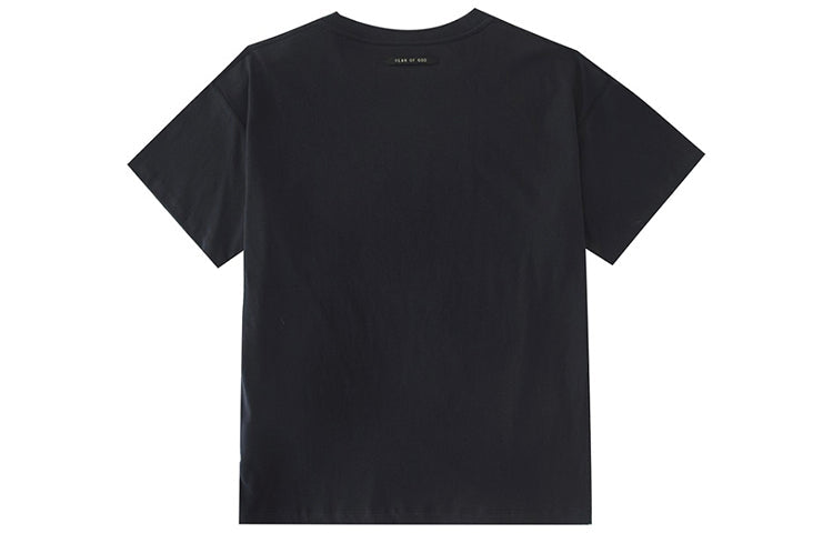 Fear of God Japan limited Alphabet Logo Short Sleeve Unisex Black FOG-SS19-81