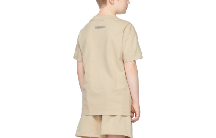 (GS) Fear of God Essentials FW21 Beige/Linen T-Shirt FOG-FW21-139
