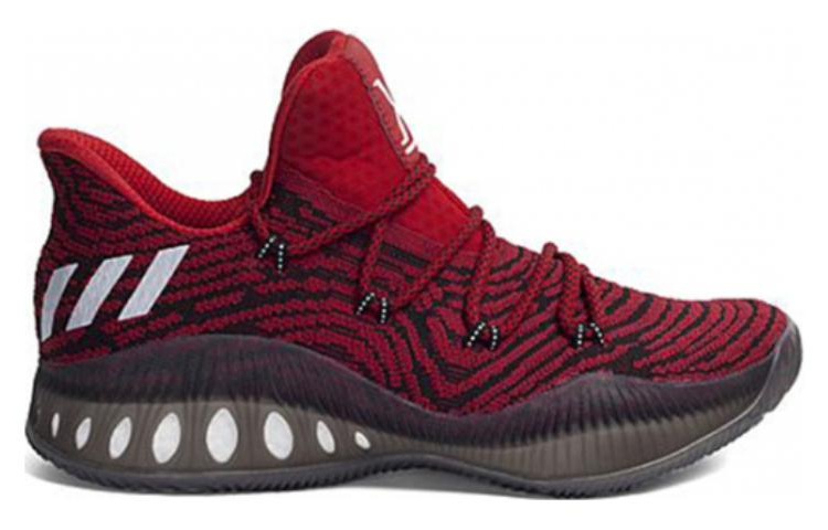 adidas Crazy Explosive Low Primeknit 'Red Black White' BB8347