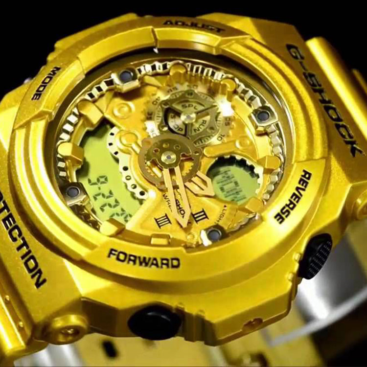 CASIO G-Shock Analog-Digital 'Yellow' GA-300GD-9A