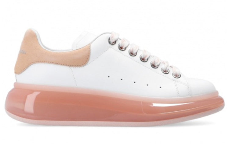 (WMNS) Alexander McQueen Oversized Sneaker 'White Rose' 611698WHXMA9397