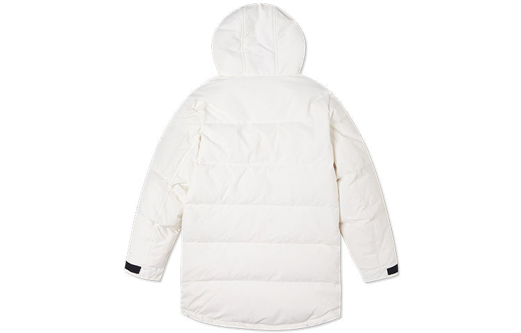 Converse Down Mid Length Jacket Asia Sizing 'White' 10019988-A02