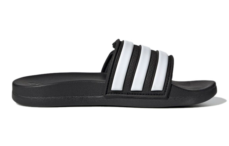 (GS) adidas Adilette Comfort ADJ J 'Black' EG1879