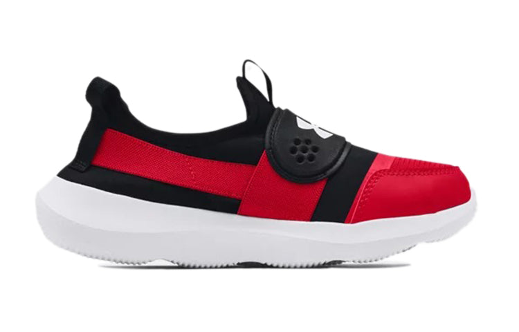 (GS) Under Armour Runplay Camo Low-Top Black/Red 3024210-600