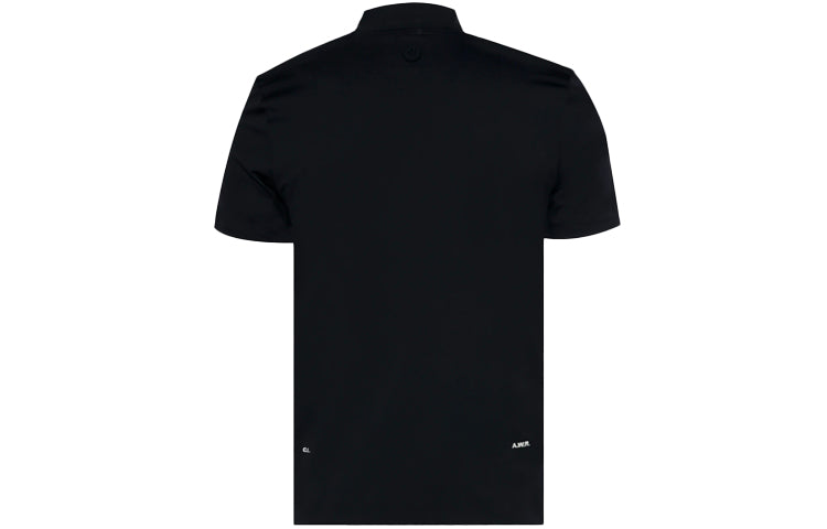 Nike x NOCTA Drake Golf Short Sleeve Mock Neck Top Asia Sizing 'Black' DJ5577-010
