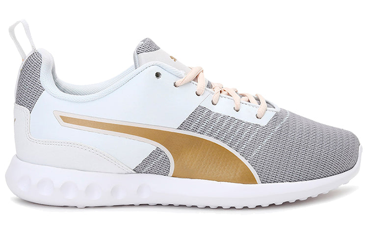 (WMNS) PUMA Carson Pro Idp Softfoam Low Running Shoes Grey/White 193357-01