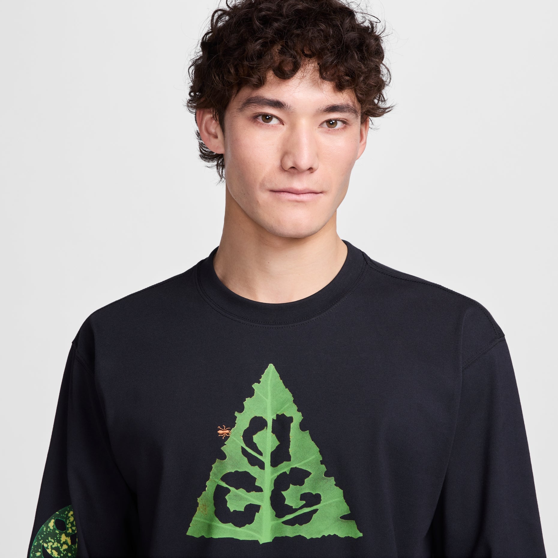 Nike Long Sleeves T-Shirt Asia Sizing 'Black' HJ0803-010