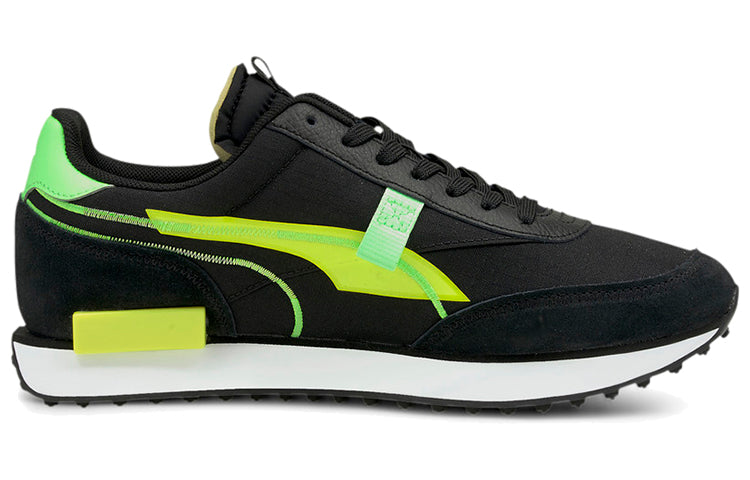 PUMA Future Rider Twofold SD 'Black Yellow Alert' 381052-01