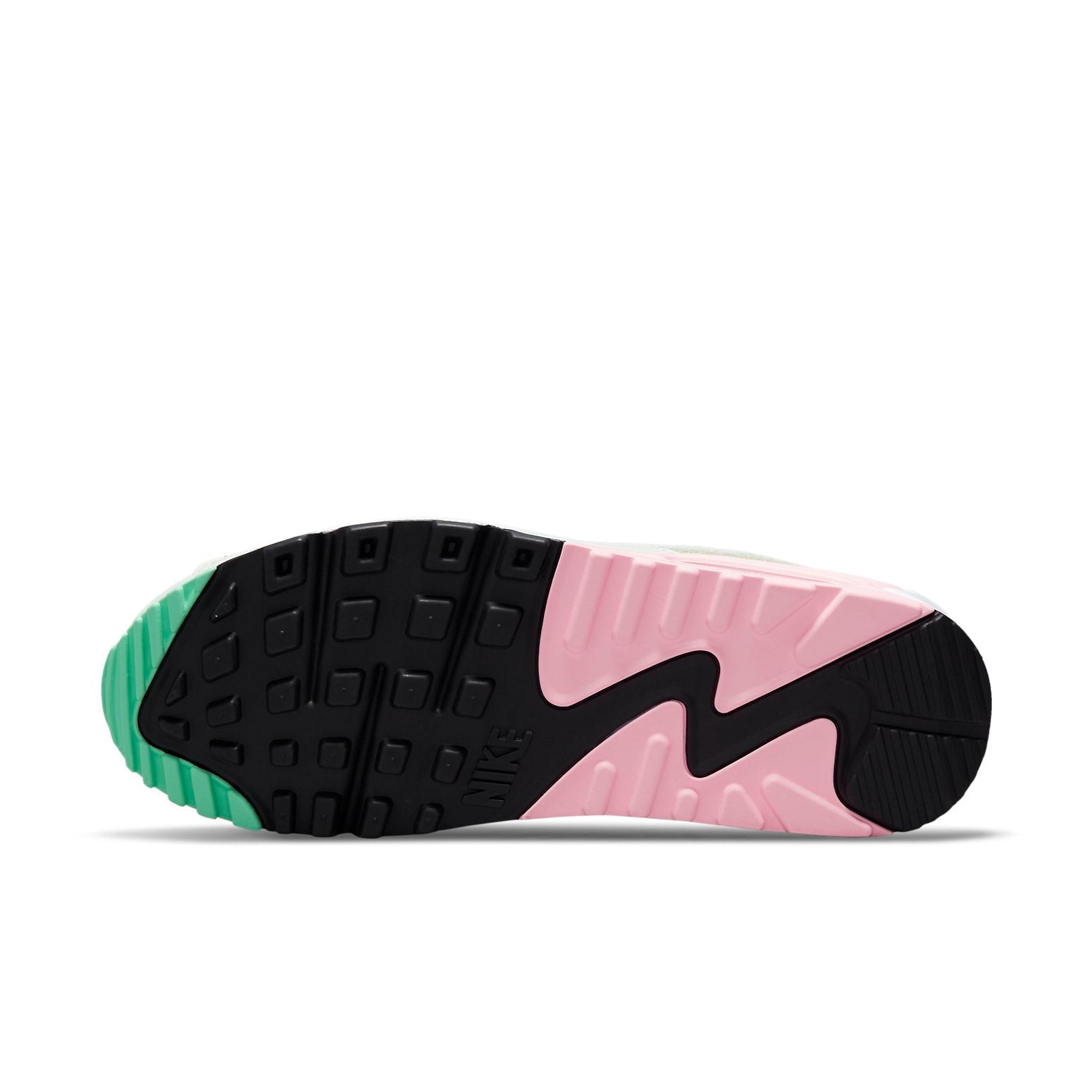 (WMNS) Nike Air Max 90 'White Volt Green Glow' CZ1617-100