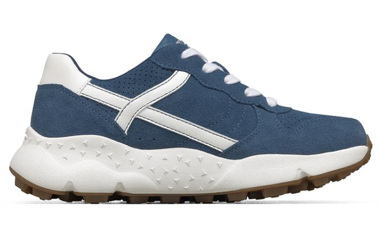 (WMNS) Skechers Bobs Gosan Running Shoes Blue/White/Brown 117139-BLU