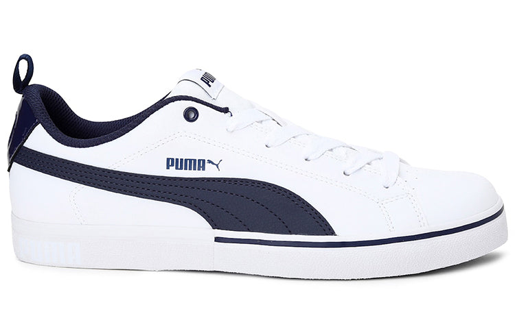 PUMA Break Point Vulc 'White dark Blue' 372290-03
