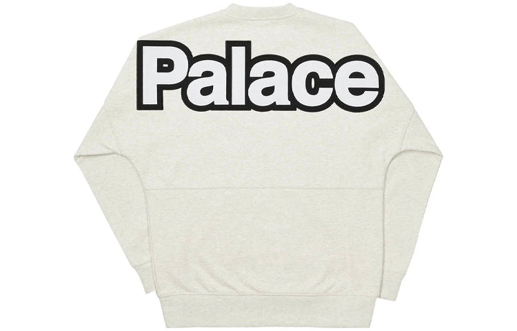 Palace Word Crew 'Grey Marl' P20CS017