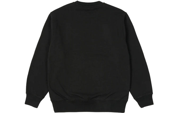 PALACE Classic Minimalistic Alphabet Logo Round Neck Unisex Black P20CS110
