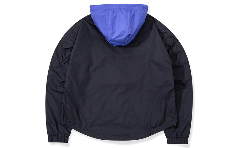 Fila FUSION Athleisure Casual Sports Woven Hooded Jacket Colorblock T11W041705F-BK