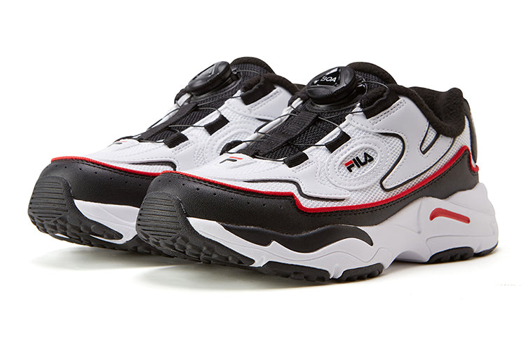 (GS) FILA Classic Retro Runner 'White Black Red' K15B041155FWB