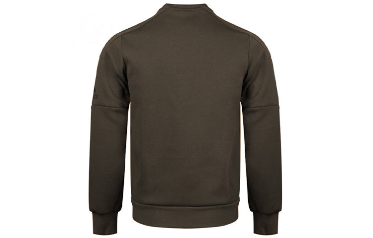 adidas AI CS Space Athleisure Casual Sports Round Neck Pullover Brown FJ0225