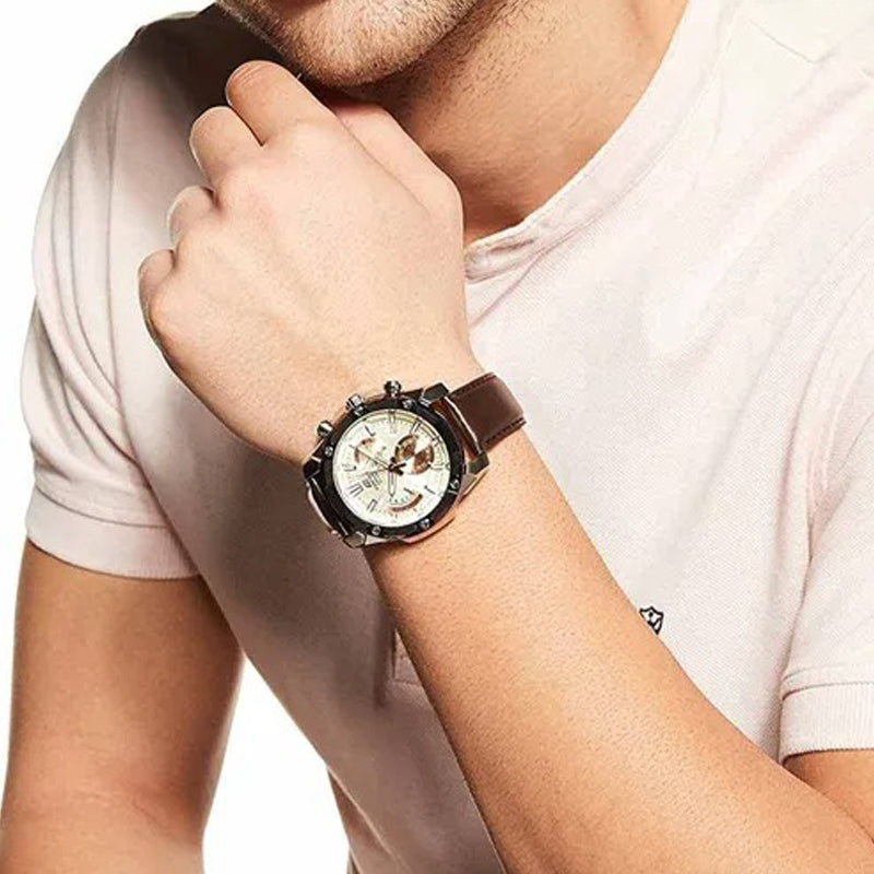 CASIO EDIFICE Series Vintagees Men s Black Gold Dial Mens Gold Analog EFR-559BL-7AV