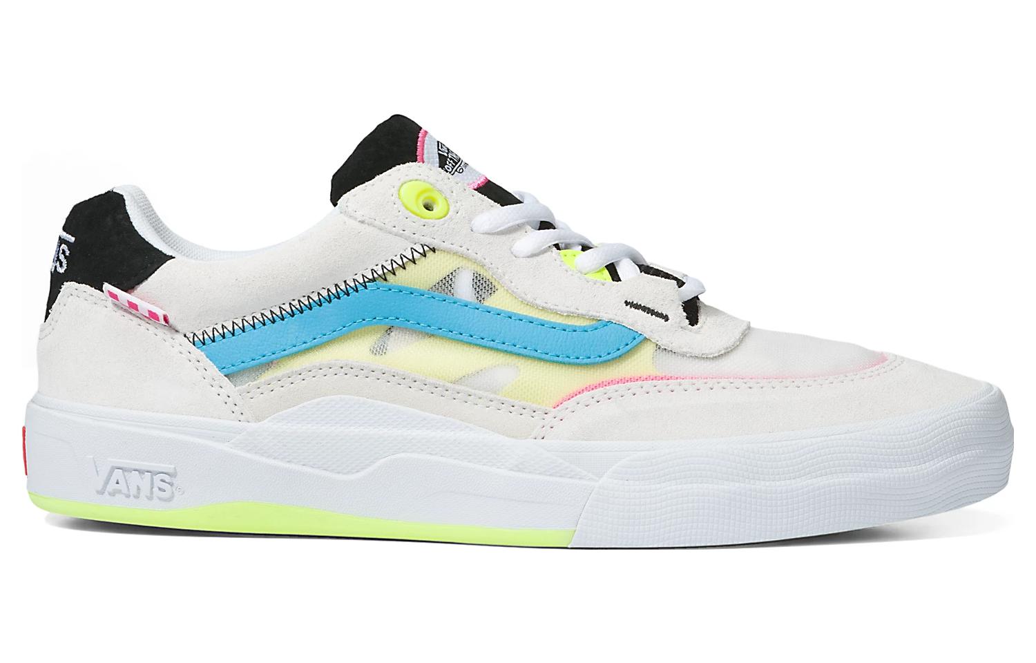 Vans Wayvee Neon 'White Blue Pink' VN0A5JIAWTM