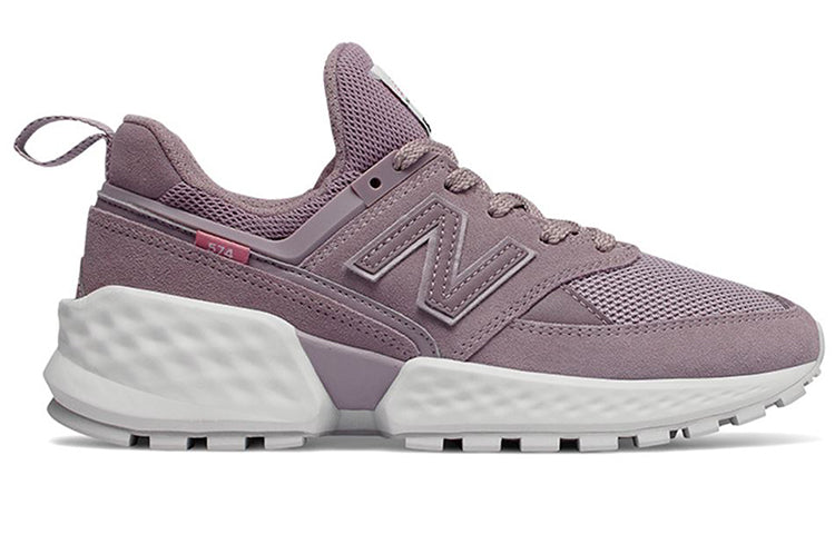 (WMNS) New Balance NB 574 Sport Sports Casual Shoes 'Purple White' WS574TEA