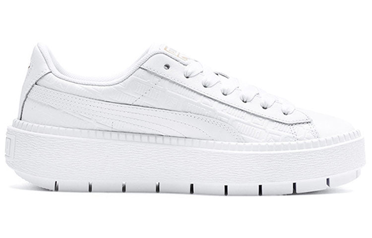 (WMNS) PUMA Platform Trace 'Triple White' 369925-01