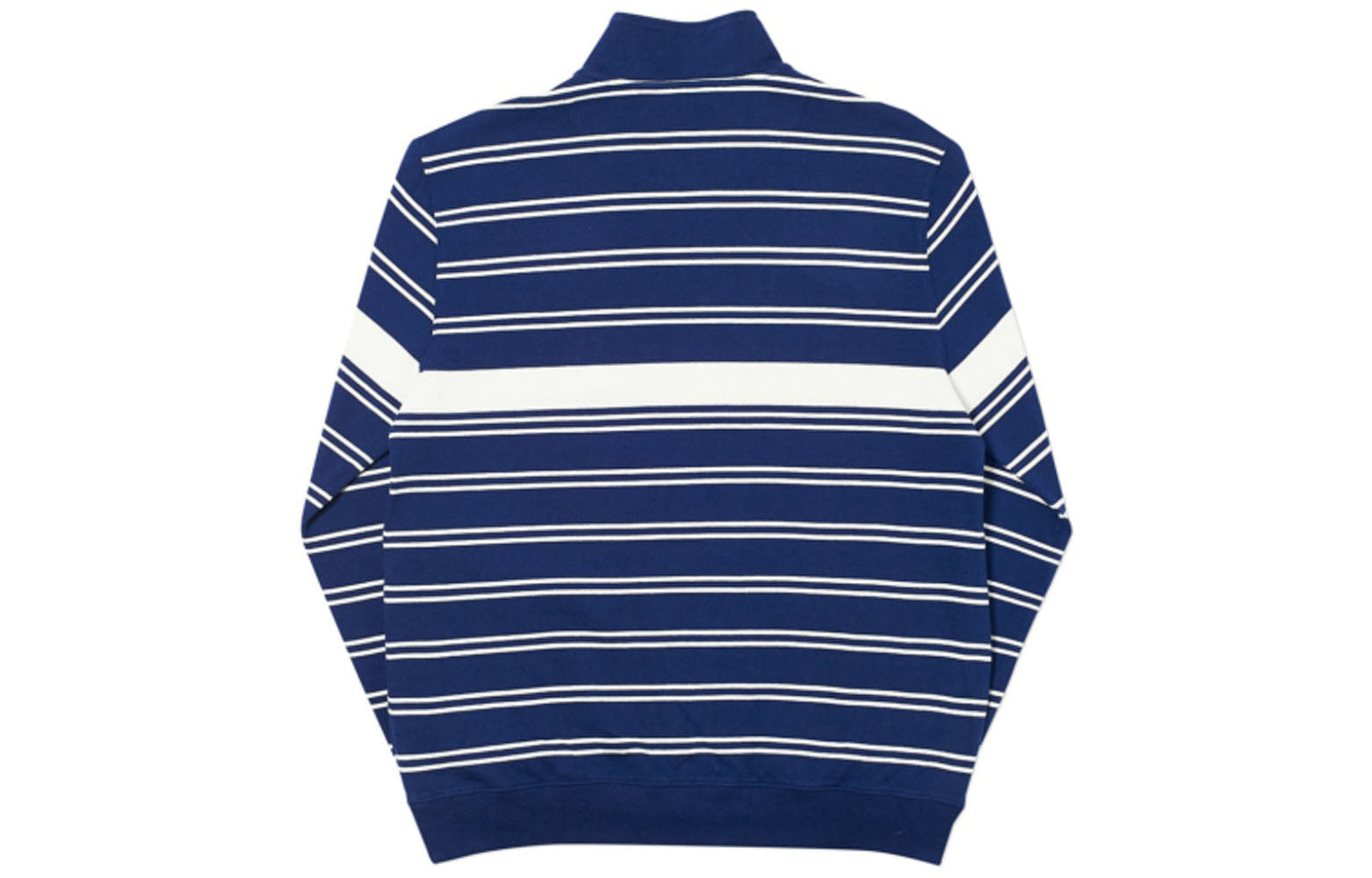 PALACE Space Cadet 1/4 Zip Navy Blue High Collar Long Sleeves P18FW130