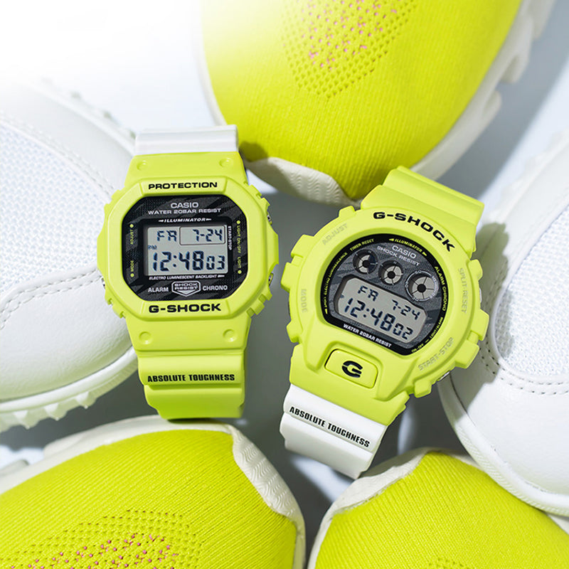 CASIO G-Shock Square 'Yellow' DW-5600TGA-9PR