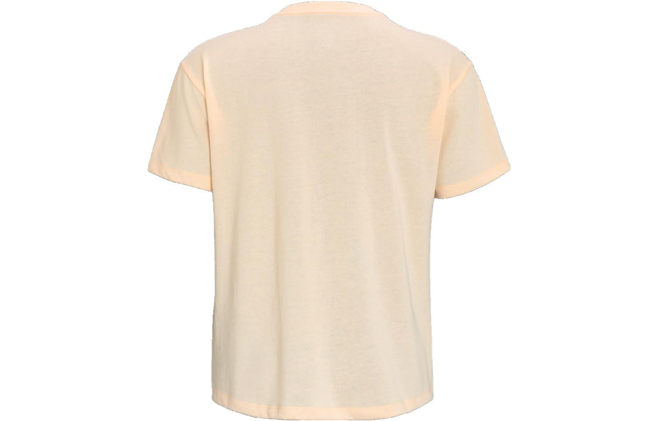 (WMNS) Under Armour Project Rock Brahma Heavyweight T-shirt 'Beige' 1378973-804