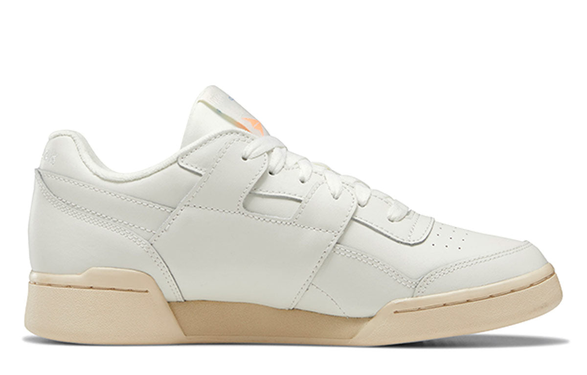(WMNS) Reebok Workout Lo Plus 'White Yellow' DV8501