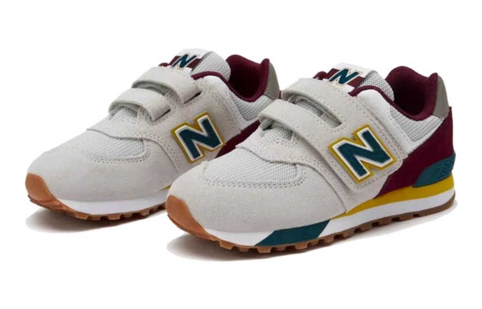(GS) New Balance 574 'Grey Burgundy' PV574PR1