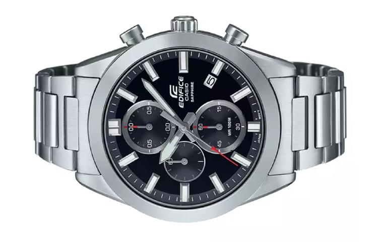 CASIO Digital-Analog 'Silver Black' EFB710D1A