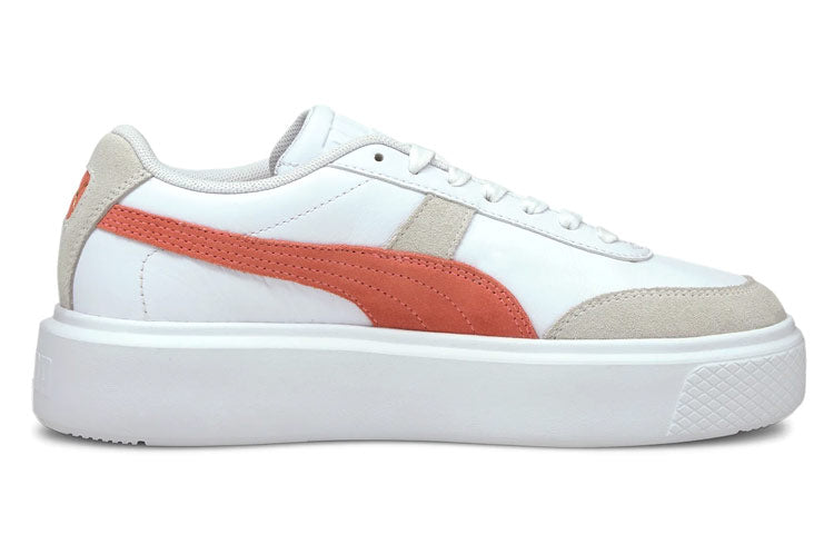 (WMNS) PUMA Oslo Maja Archive 'White Elektro Peach' 375057-02