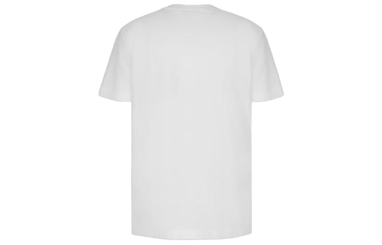 DIOR And Shawn Logo Printing Round Neck Short Sleeve Unisex White 033J645A0629-C086