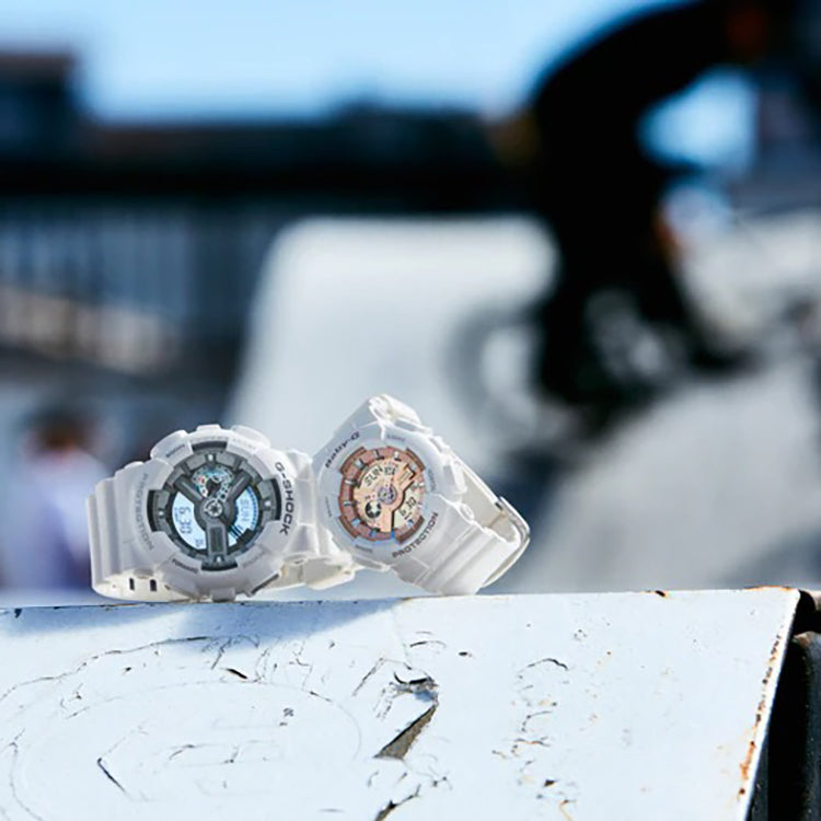 CASIO Baby-G 'White' GA-110C-7AJF&BA-110-7A3JF