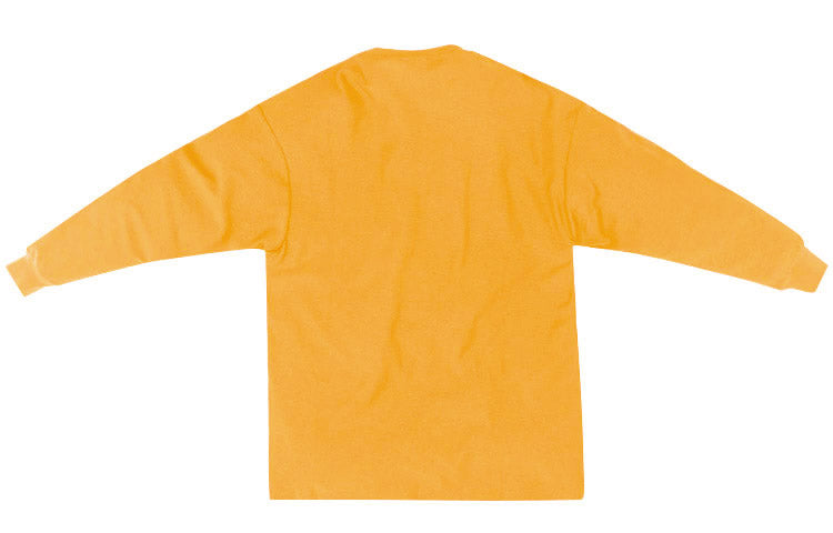 KITH x Coca-Cola L/S Quin Tee Crossover Loose Long Sleeves Unisex Yellow KH3541-112