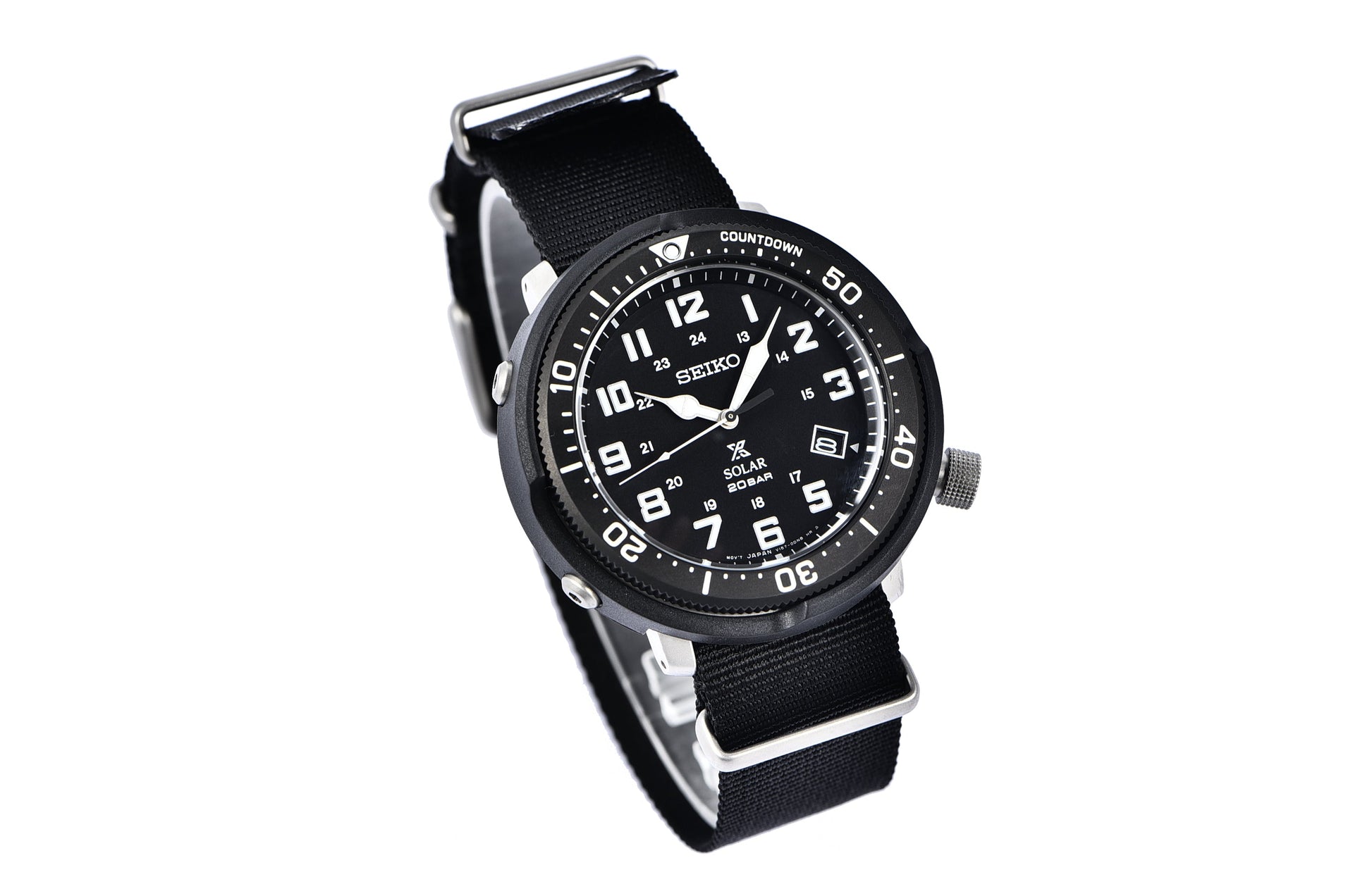 SEIKO Sports Solar Energy quartz Black SBDJ027J1