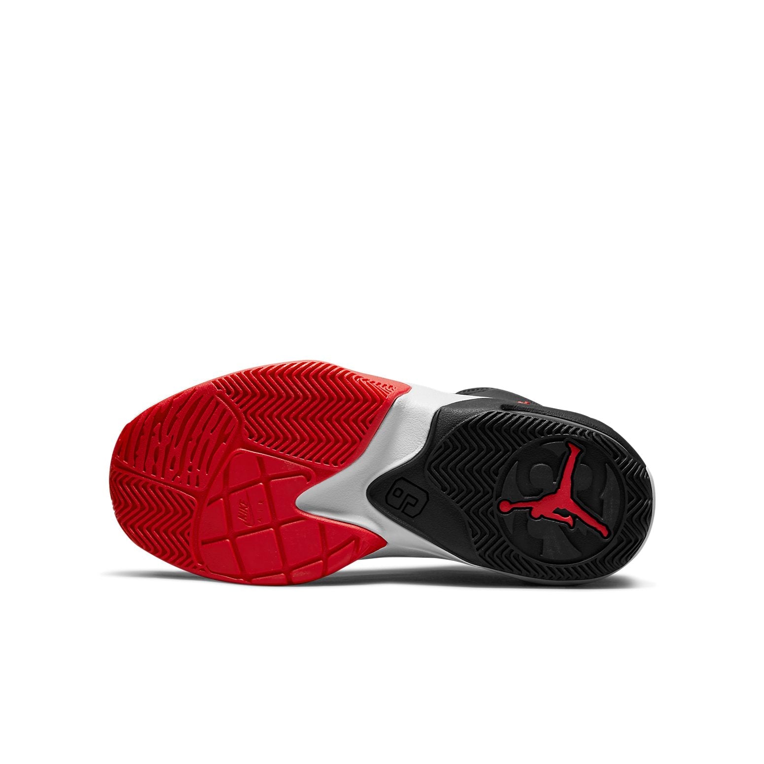 (GS) Air Jordan Max Aura 3 Mid-Top Black/White/Red DA8021-160