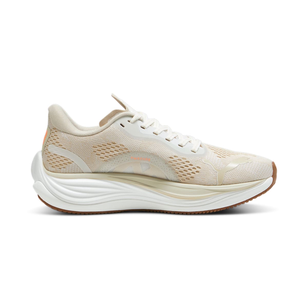 (WMNS) PUMA Velocity Nitro 'Vapor Grey Neon Citrus' 379575-01