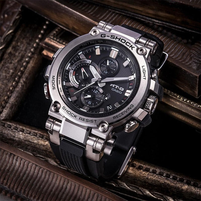 CASIO G-Shock MT-G 'Black Silver' MTG-B1000-1APR