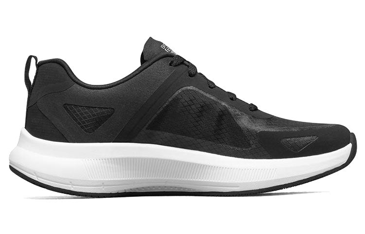 (WMNS) Skechers Black 128079-BKW