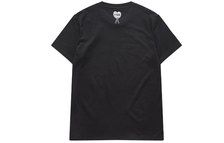 (WMNS) Fila FUSION Minimalistic Short Sleeve Black T11W021111F-BK