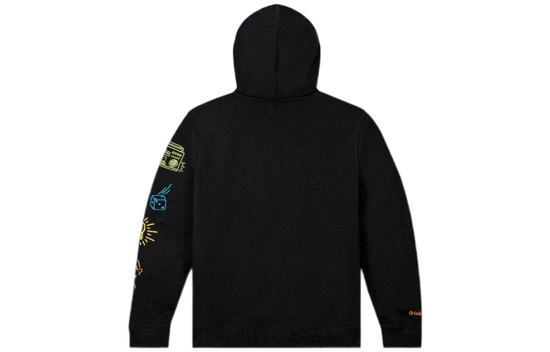Converse x Keith Haring Fleece Hoodie Asia Sizing 'Black' 10025064-A01