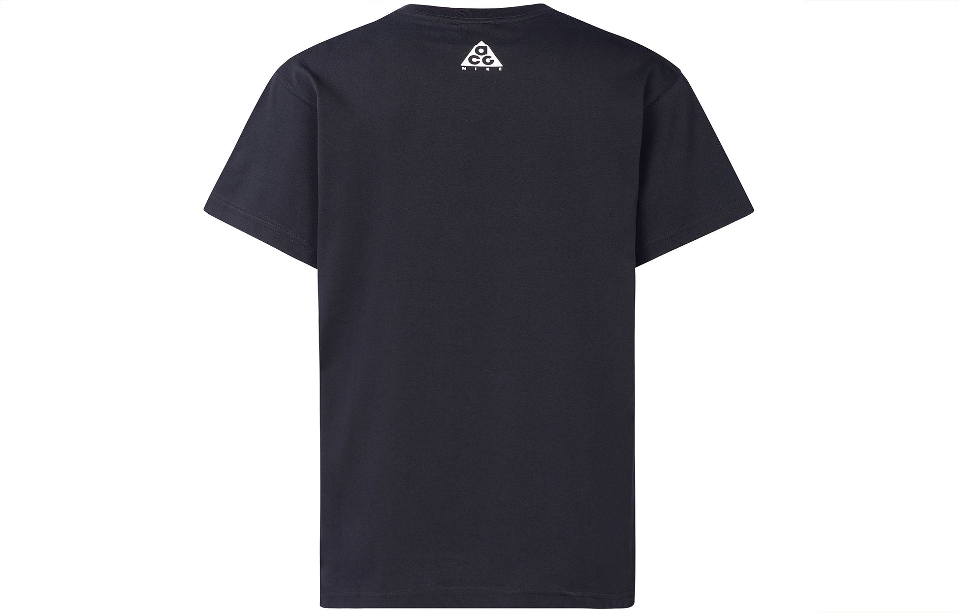 Nike ACG Gradient Multi-Color Alphabet Printing Short Sleeve Black CV7548-010