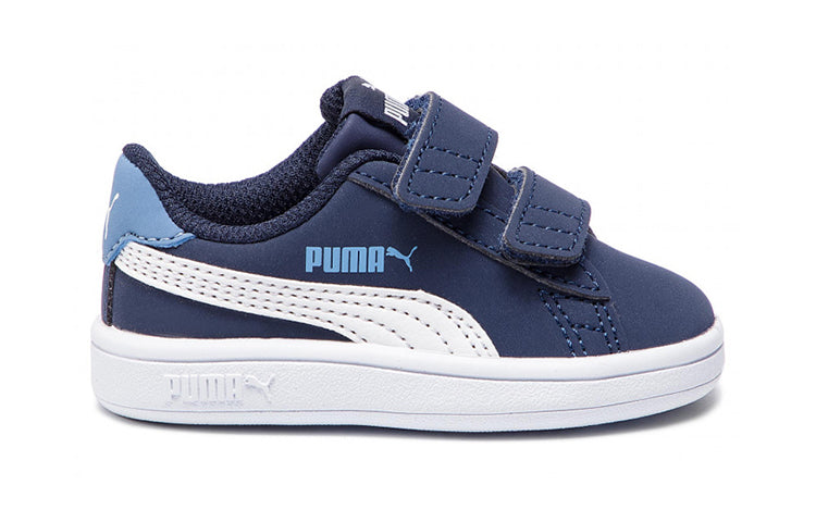 (PS) PUMA Smash V2 Buck V Ps Leisure Board Shoes Blue 365183-02