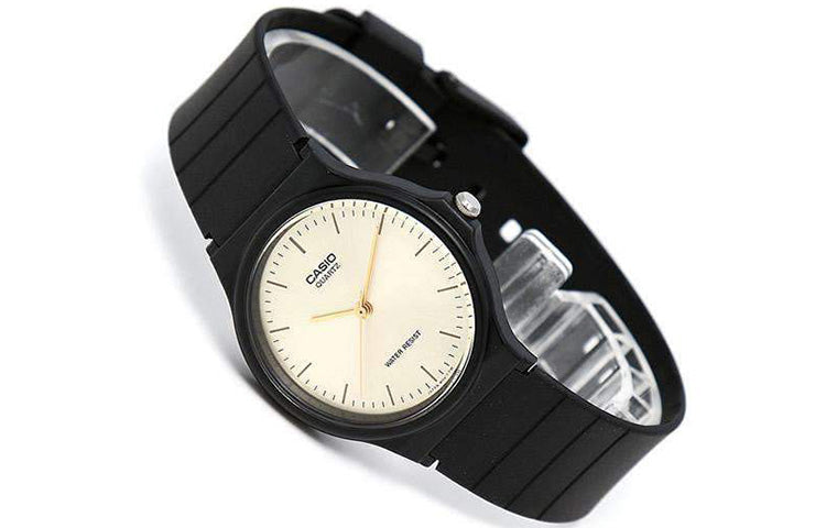 CASIO Quartz Waterproof Unisex Mens Black Analog MQ-24-9ELDF