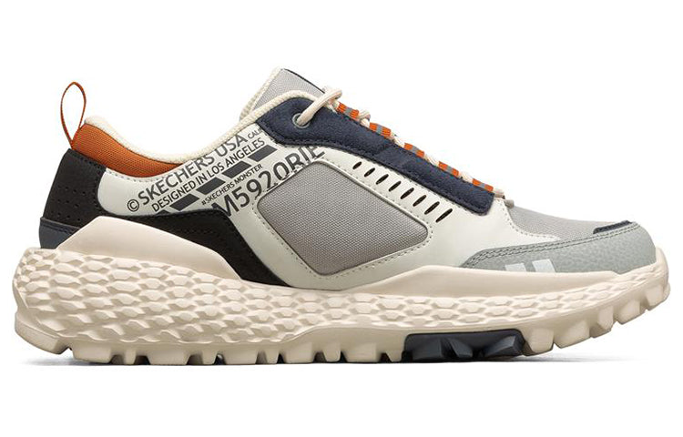Skechers Monster Low-Running Shoes Grey/Blue 51715-GYNV