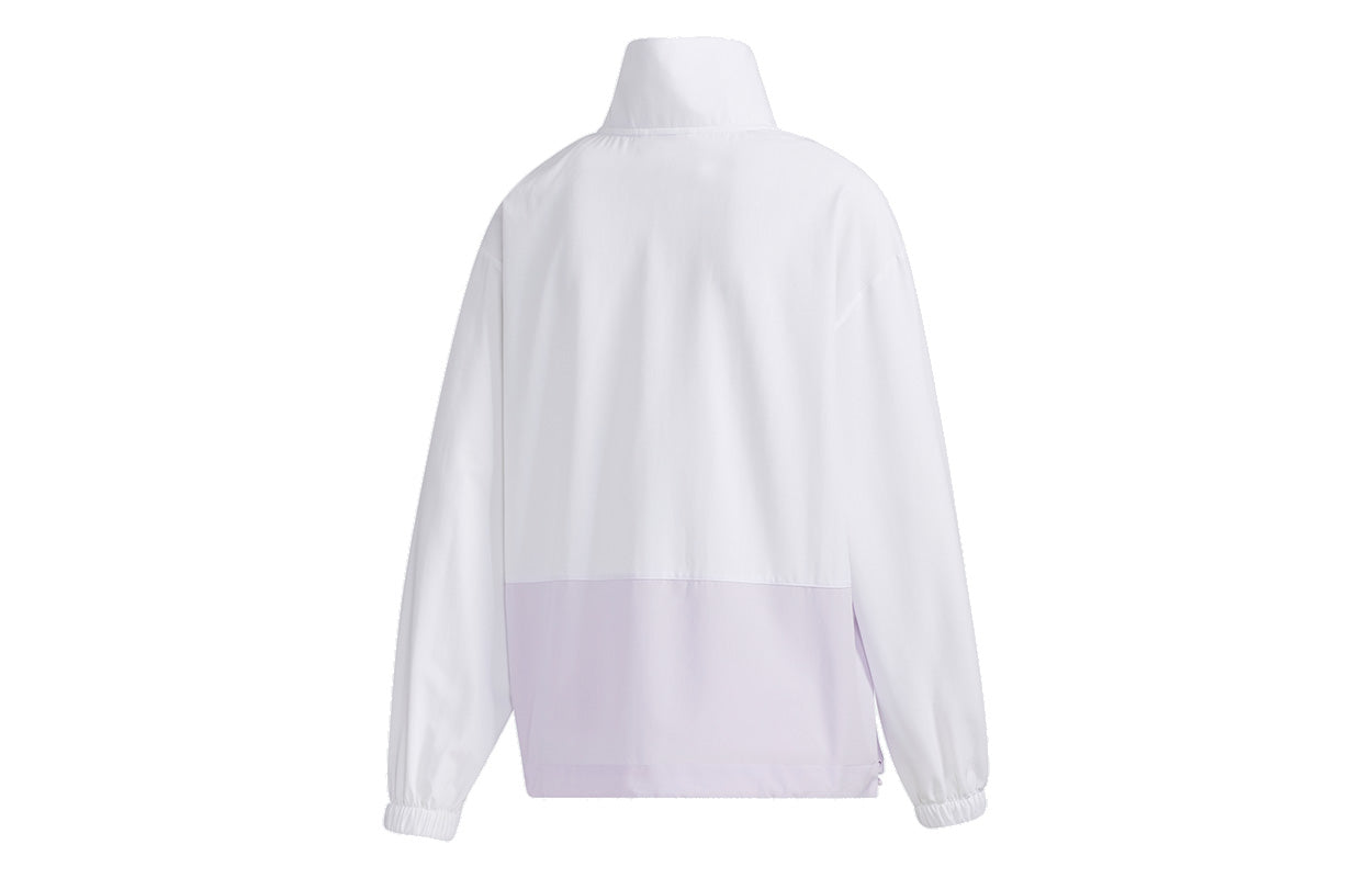 (WMNS) adidas Track Top Casual Sports Jacket White GL5619