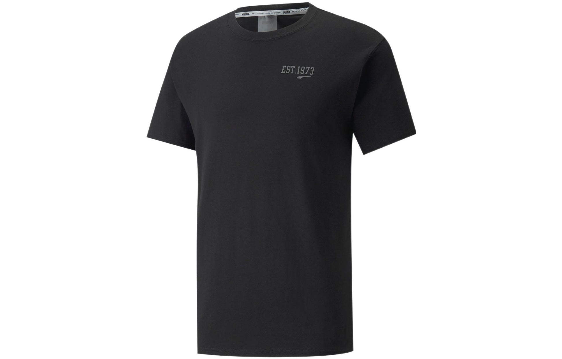 PUMA Logo EST. 1973 T-Shirt 'Black' 534227-02