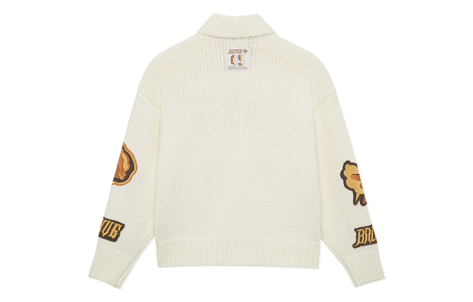 Li-Ning BadFive Graphic Knit Hooded Jacket 'Beige' AMBS151-1