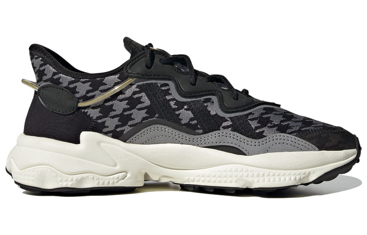 (WMNS) adidas Ozweego 'Herringbone Weave - Black' FV9757