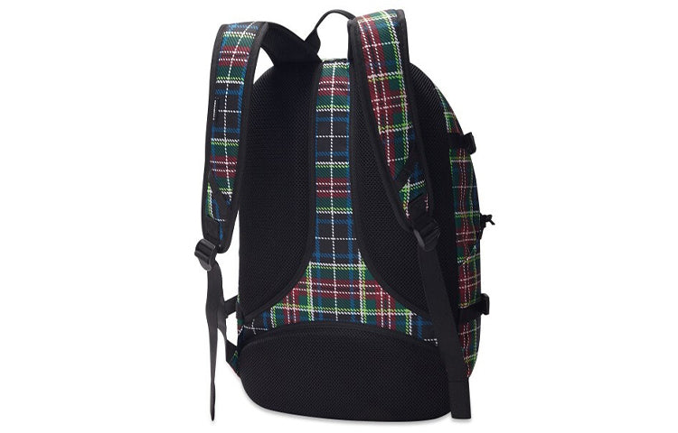 Converse Edge Backpack Plaid 'Black' 10019899-A02